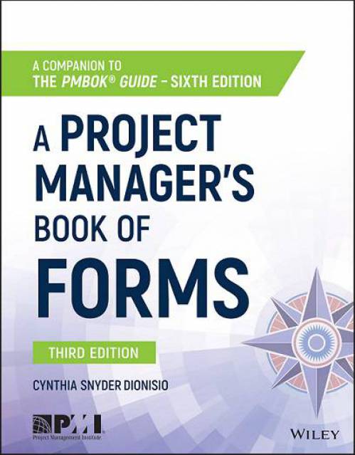 کتاب فرم های مدیریت پروژه بر اساس استاندارد PMBOK